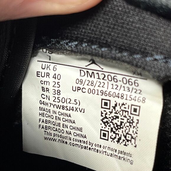 Nike Air Jordan 1 Low Flyease Bred Black Gym Red Mens 7 / Womens 8.5 DM1206-066 - Picture 8 of 8